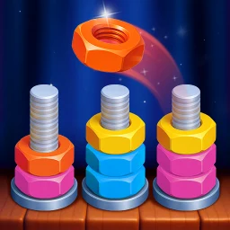 Nuts Spinner - Nut Sort Puzzle icon