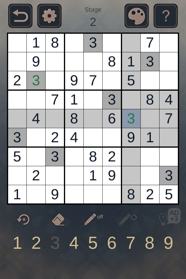 Wolf And Moon : Sudoku screenshot